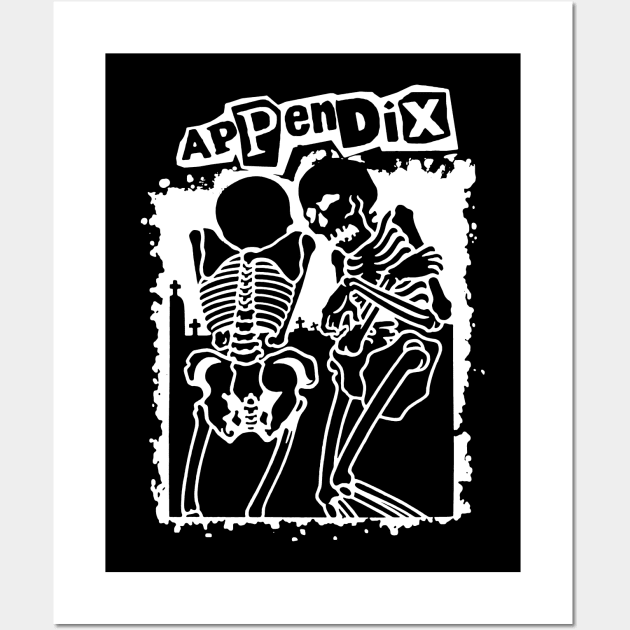 Appendix (band) t shirt Finnish Hardcore punk Wall Art by TeeFection